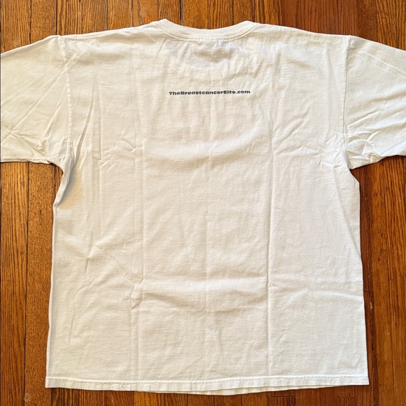 Early Y2K Breast Cancer Awareness Vintage T-Shirt - Picture 4 of 11